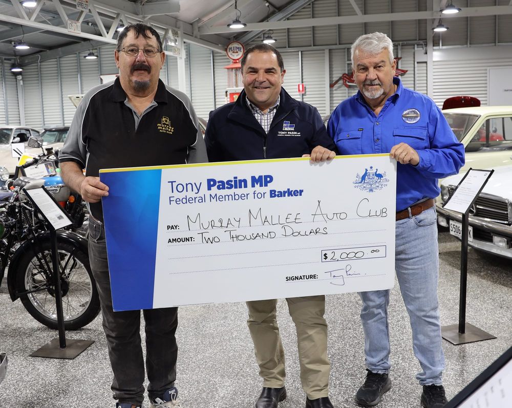 Pasin’s $2k funding boost supports motoring enthusiasts in the Riverland post image