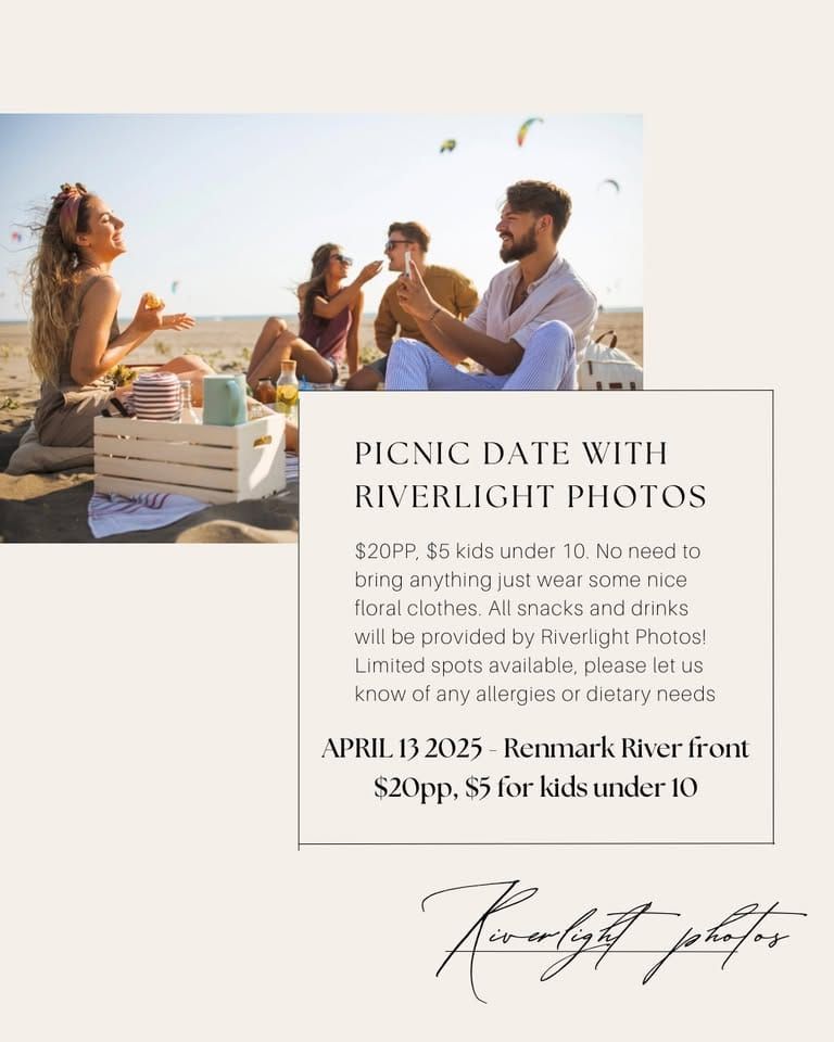 Riverlight Photos - Renmark Riverfront picnic date post image