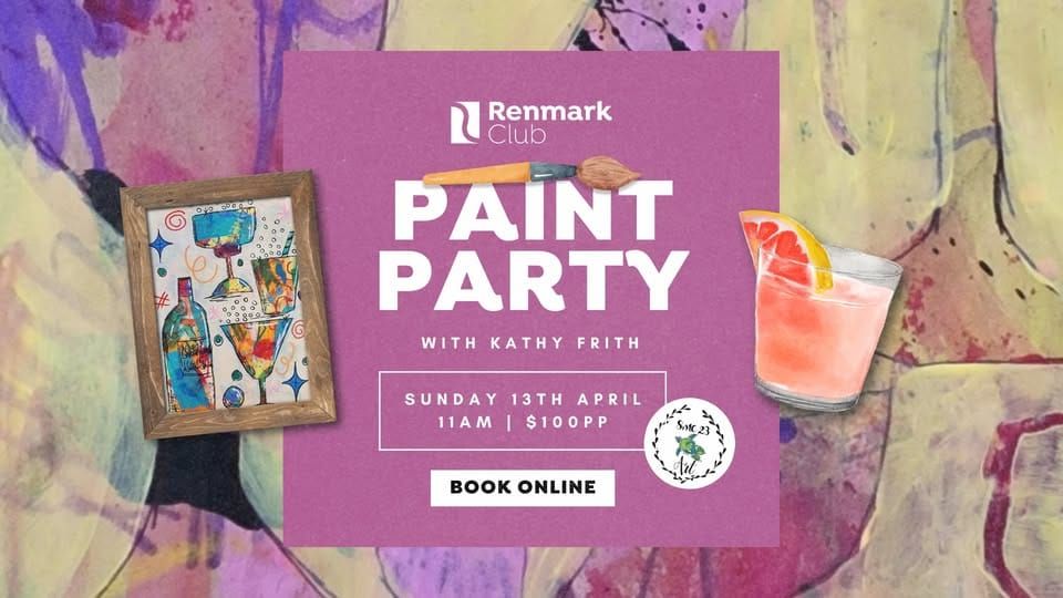 Paint Party @ Renmark Club post image