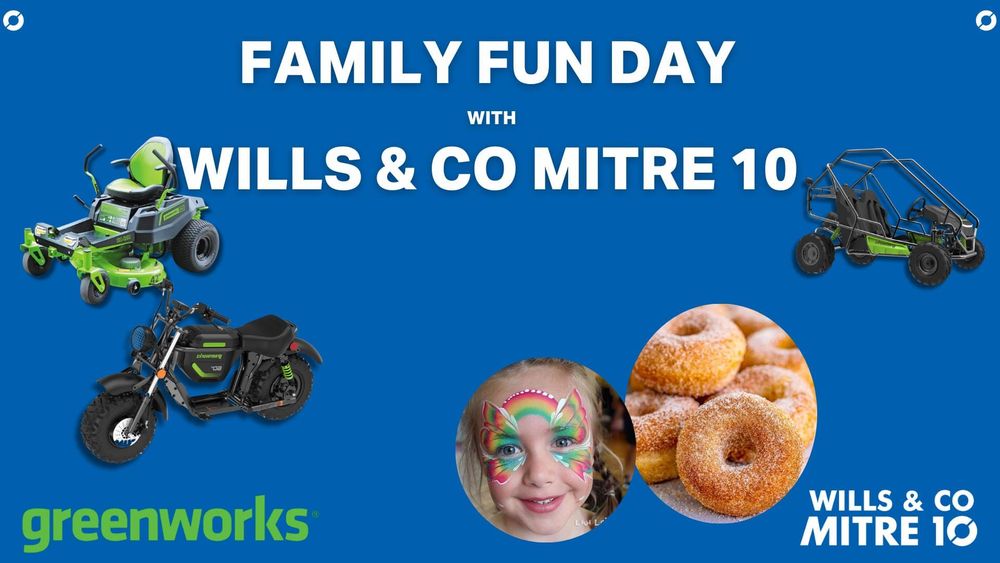 Wills & Co Mitre 10 Family fun Day - Renmark & Waikerie post image