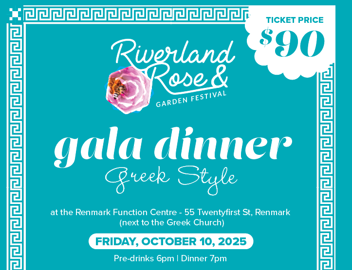 Riverland Rose & Garden Festival Gala Dinner post image