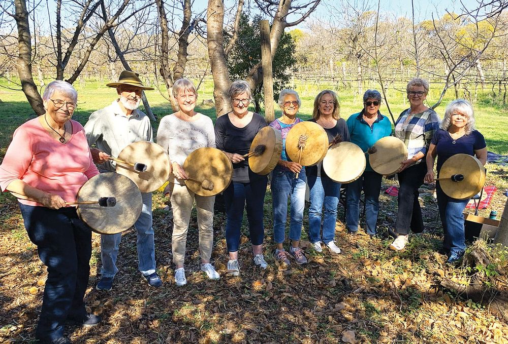 U3A group gets a taste of drumming post image