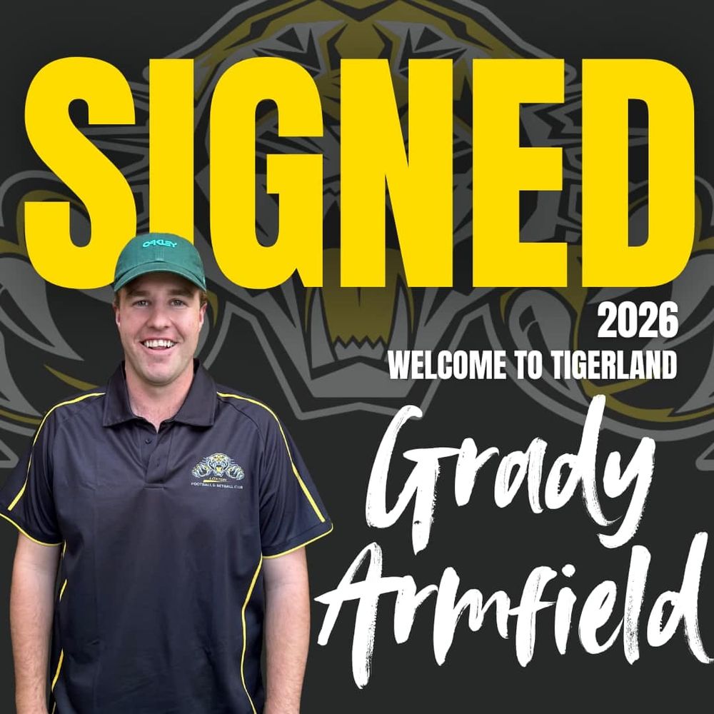 Armfield joins the Tigers post image