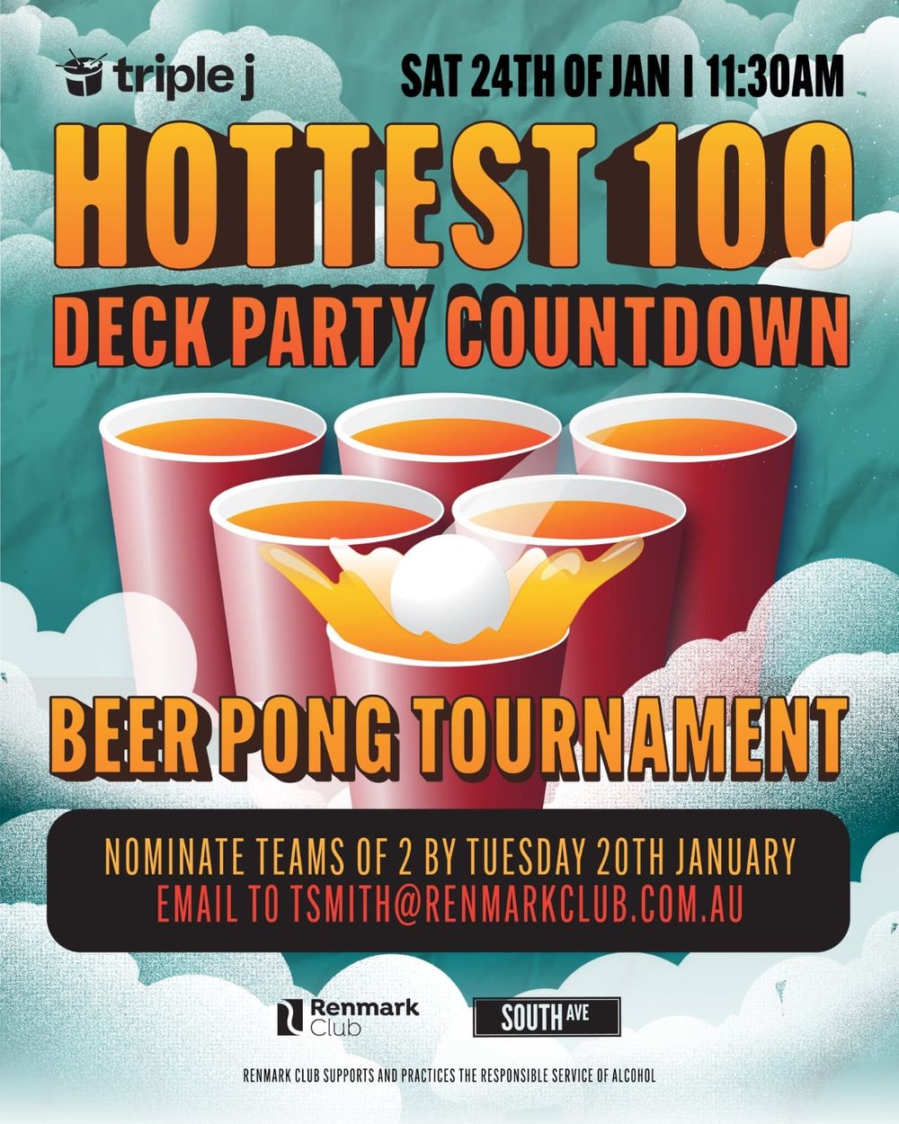 Renmark Club - Triple J Hottest 100 Party post image