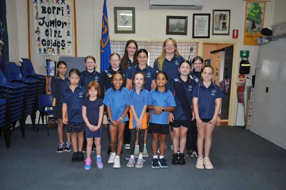 Girl Guides reflecting on friendship post image