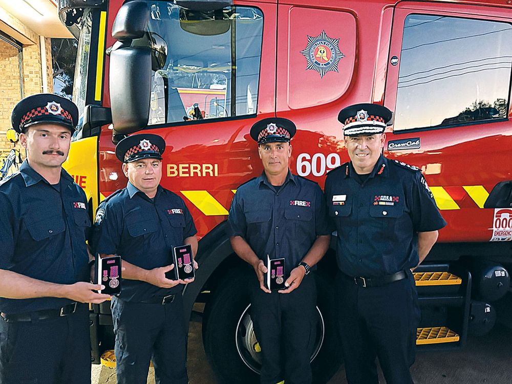 Milestones for our top firefighters post image