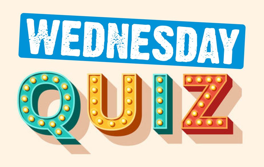 Wednesday 15 April - Quiz post image