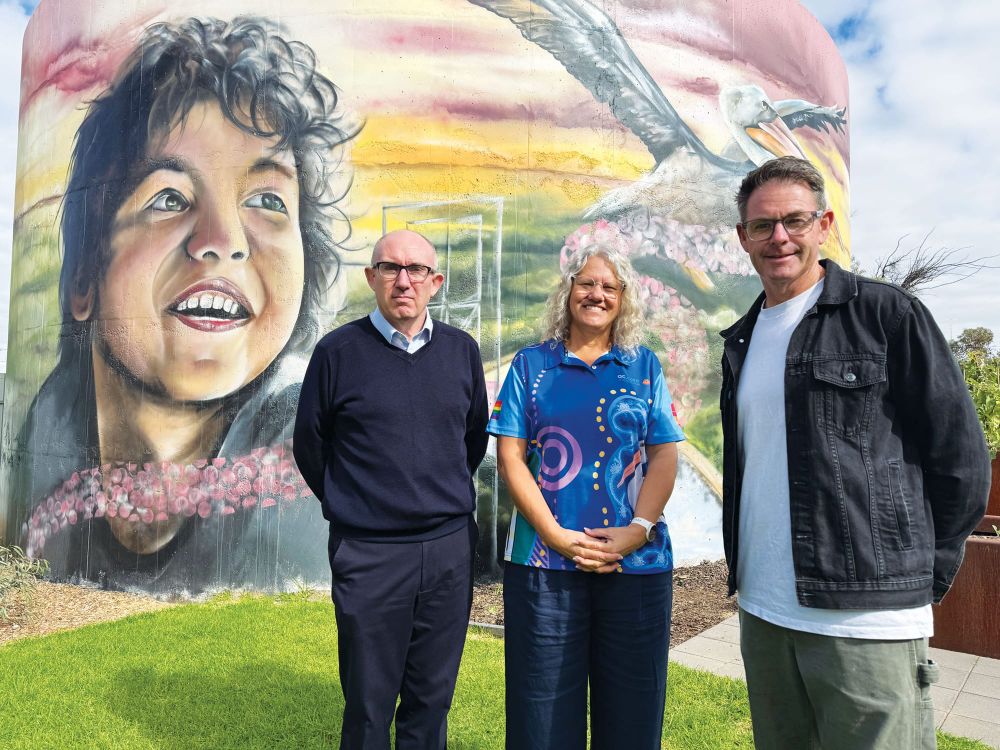 Community celebrates new mural capturing the Riverland spirit post image