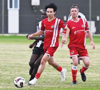 Top sides fire ahead of huge soccer clash post image