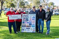 RFDS cruising after auto street party donation post image