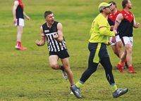 Midfielders lead Magpies to big win post image