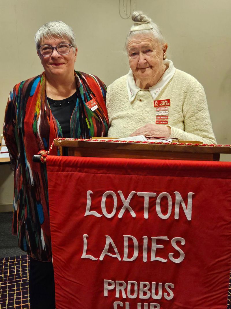 Thora’s life membership for Loxton ladies Probus post image