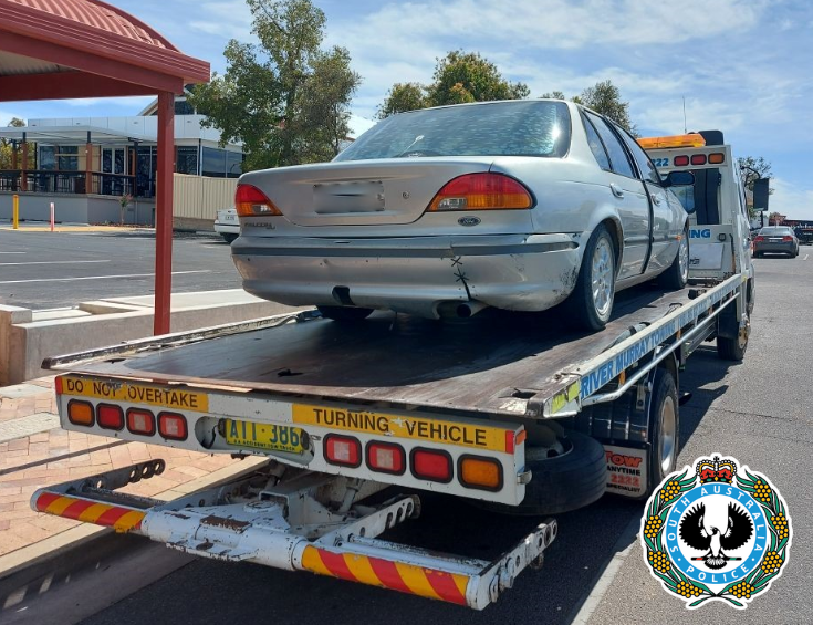 Loxton driver attempts to flee from police post image