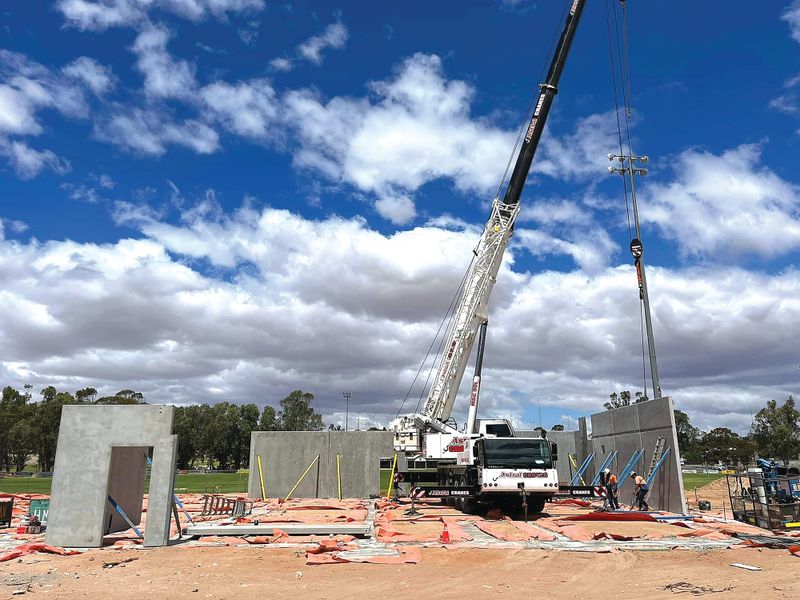 Waikerie community hub taking shape post image