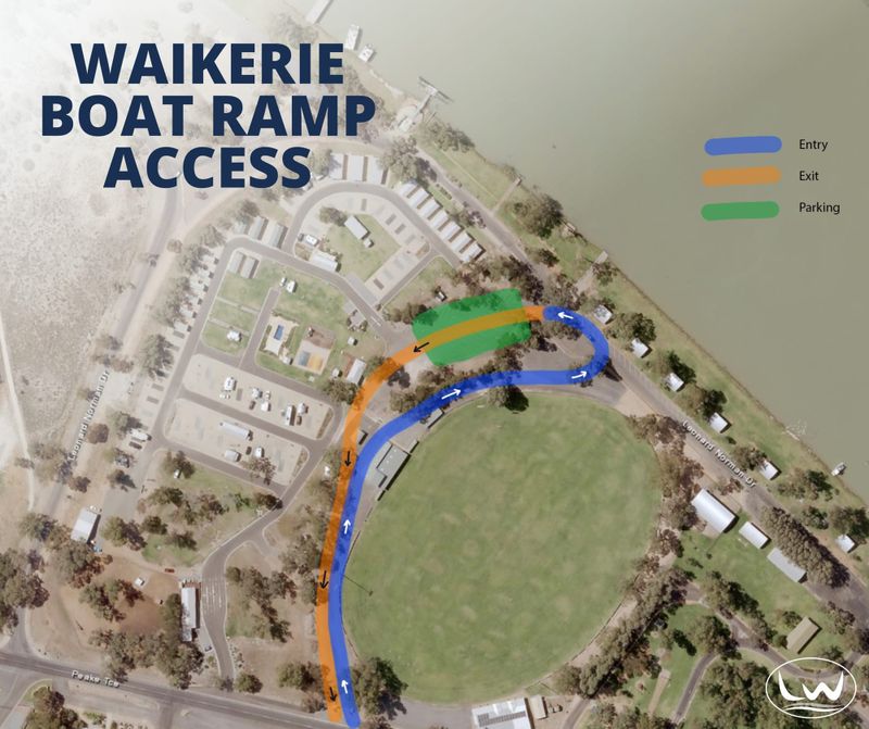 Waikerie’s boat ramp reopened after flood post image