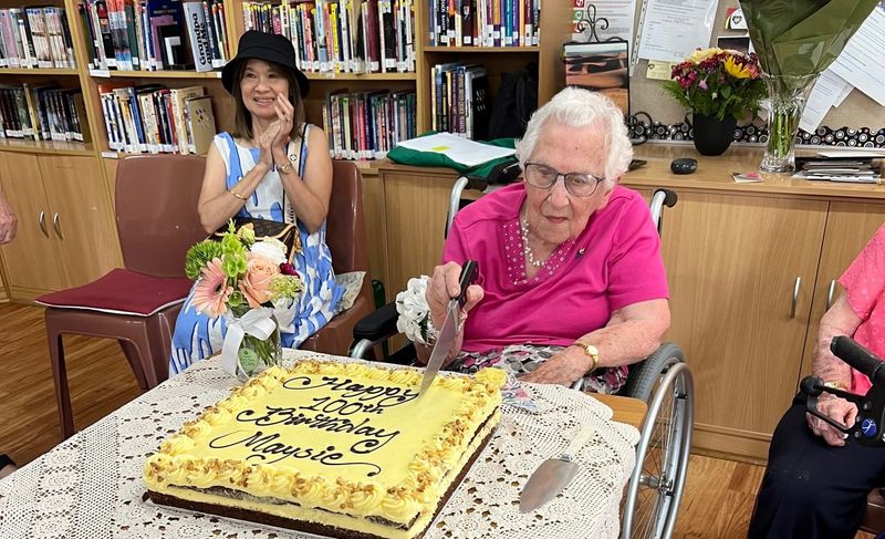 Turning 100 alongside a lifelong friend post image