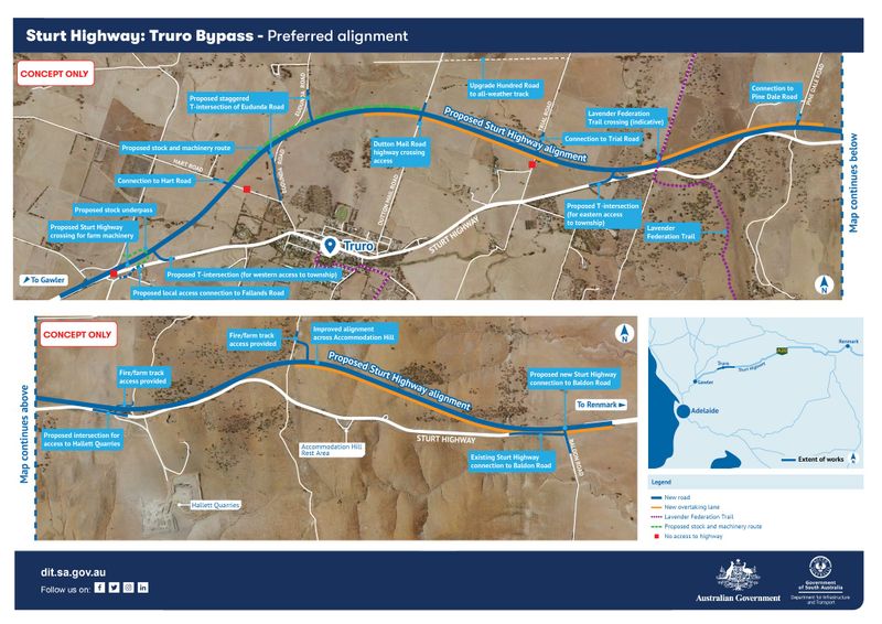 Land allocated for potential dual-lane bypass post image