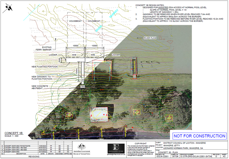 Design chosen for new Waikerie jetty post image