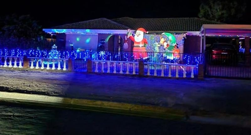 Morgan Christmas lights competition post image