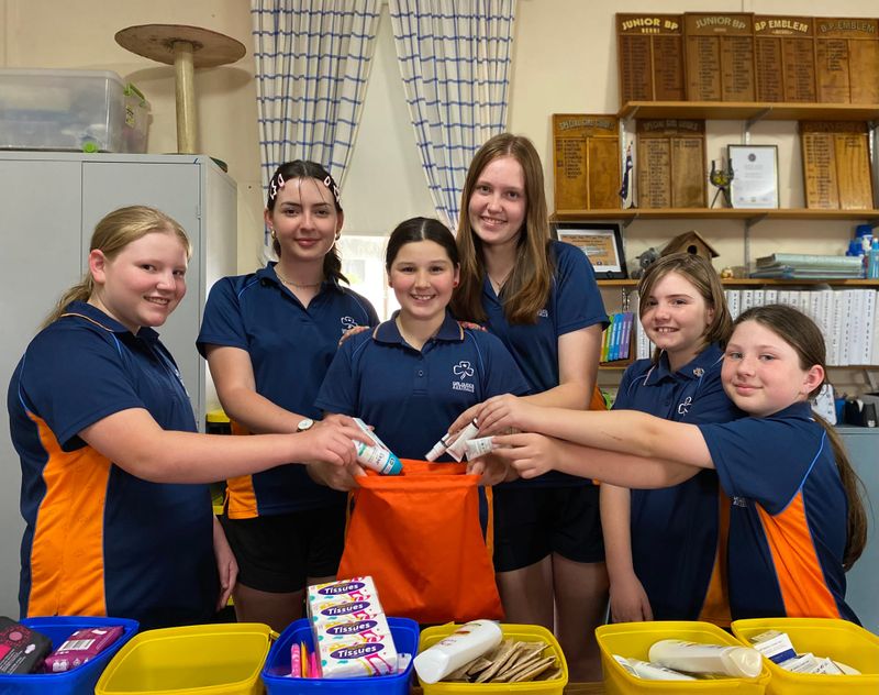 Girl Guides raise awareness and support for local women in need post image