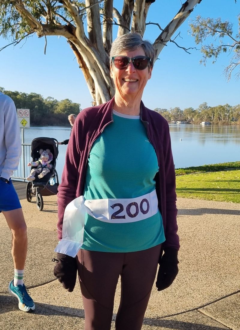 Liz hits run 200 post image