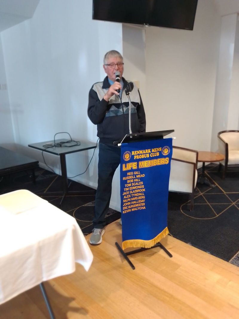 Renmark Men’s Probus Club monthly update post image