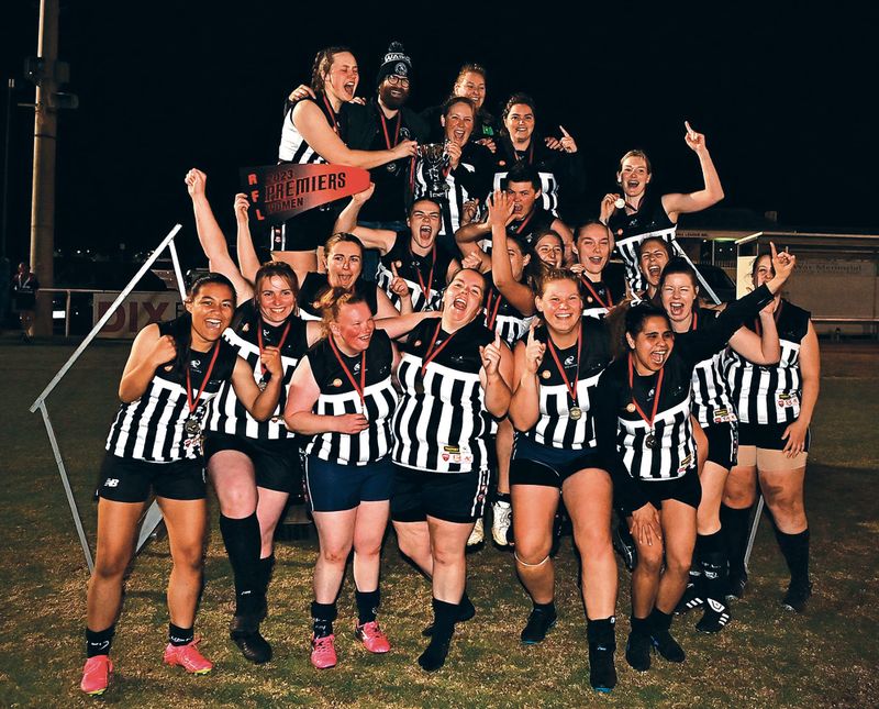 Flagpies: Waikerie women win it all post image