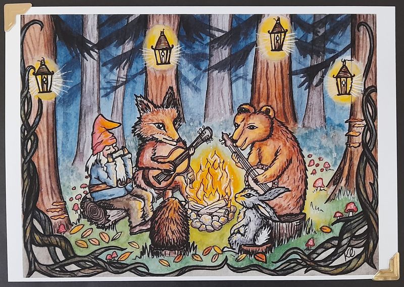 Local art talent showcased at Rain Moth Gallery post image