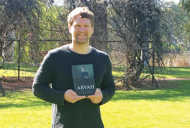 Local launch for debut author Kevin post image