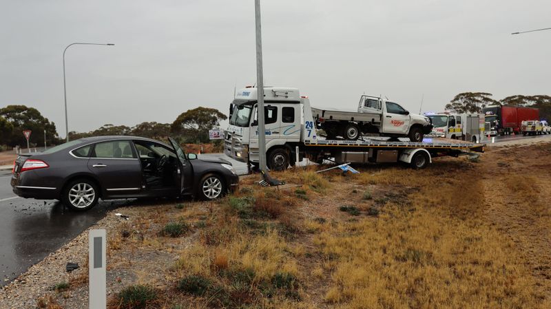 Driver fined over crash post image