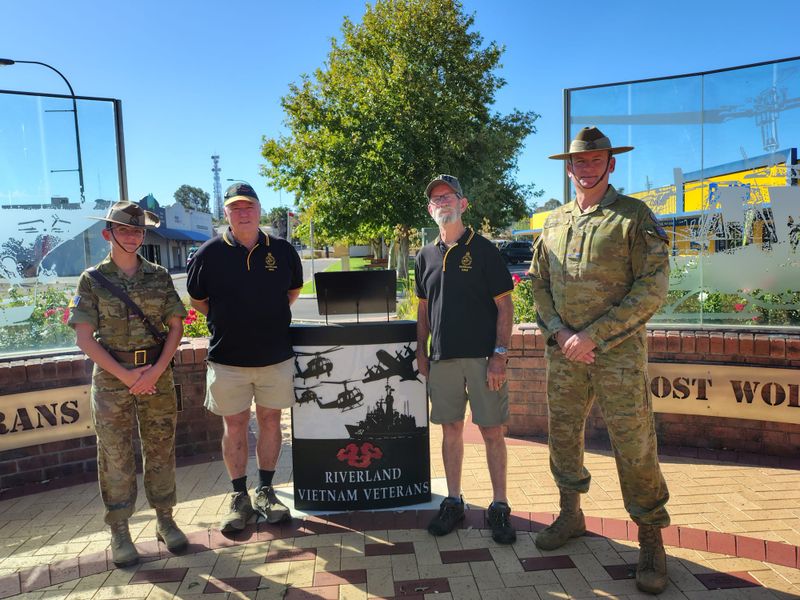 Riverland Army Cadets to support our Vietnam veterans post image
