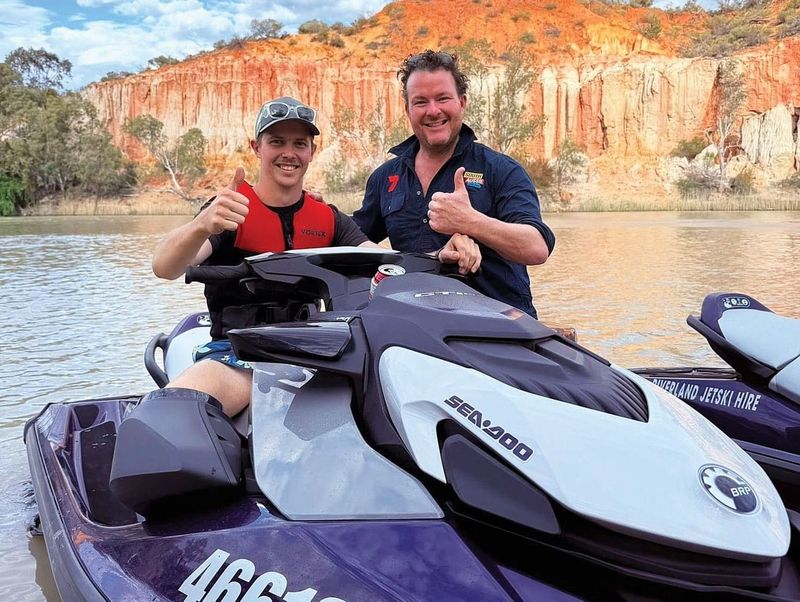 TV host’s Riverland visit highlights community pride post image