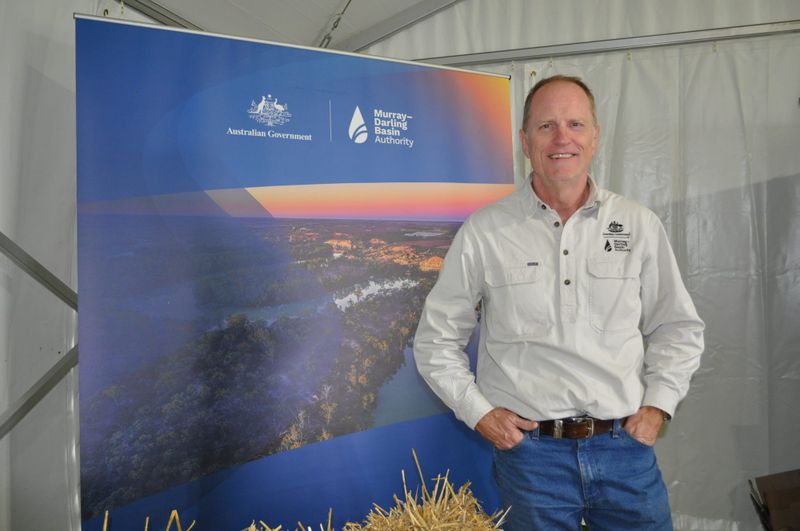 MDBA’s Andrew on hand at Riverland Field Days post image