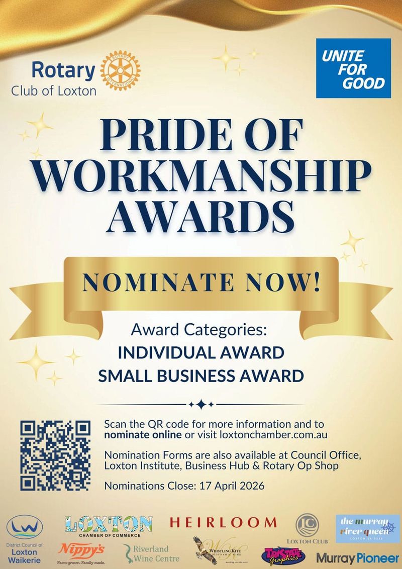 Recognising Loxton businesses and individuals contributions post image