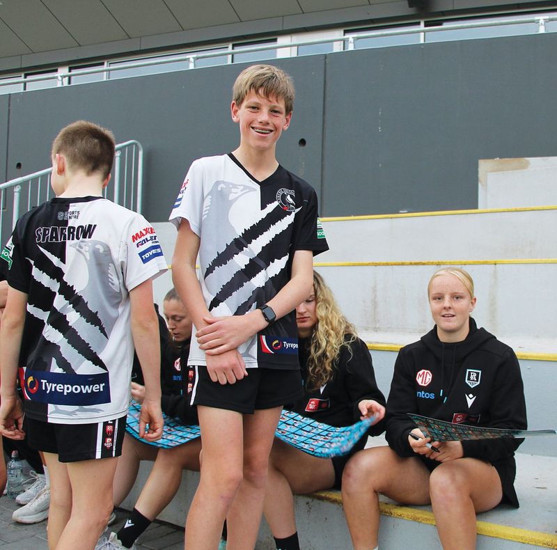Waikerie’s junior Magpies receive a ‘Power’ of footballing inspiration post image