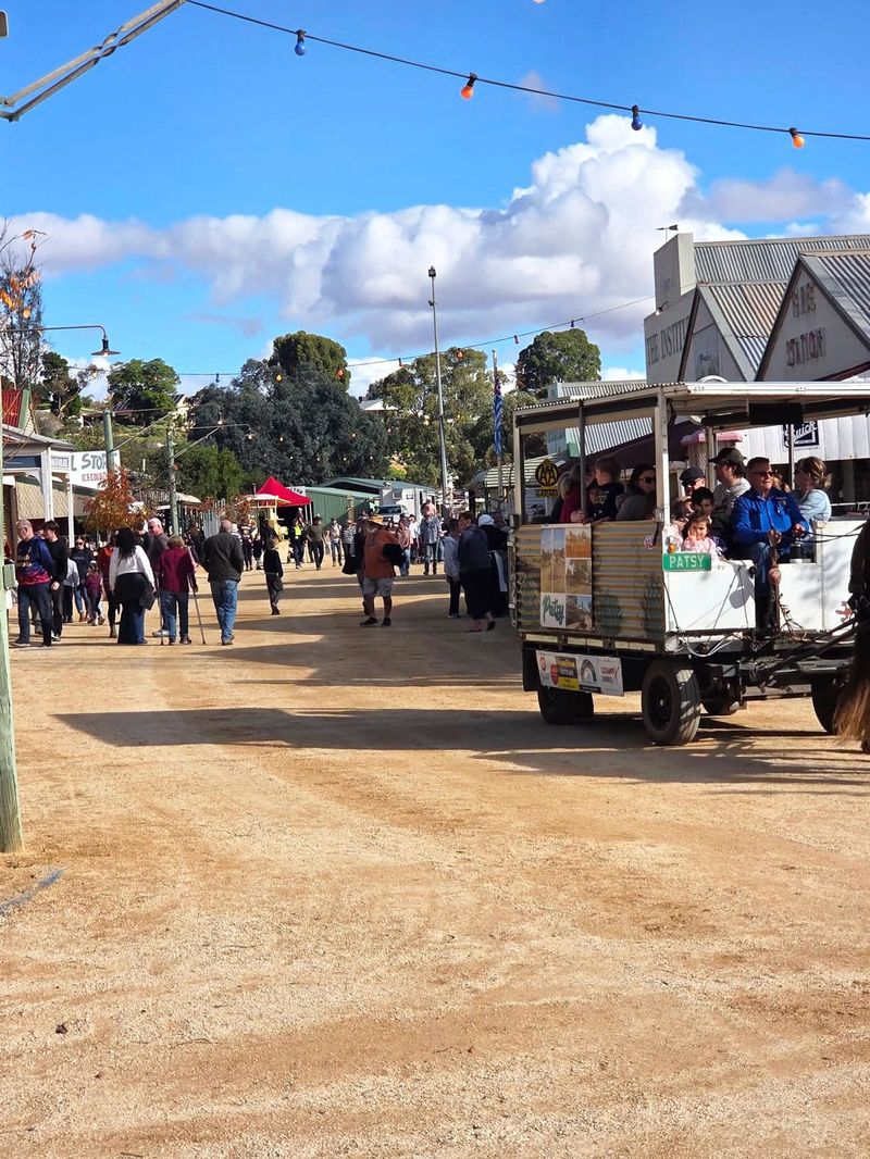 Smiles all around for Historical Village Alive Day post image