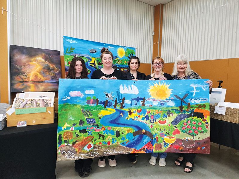 Community mural brings the Field Days to Life post image