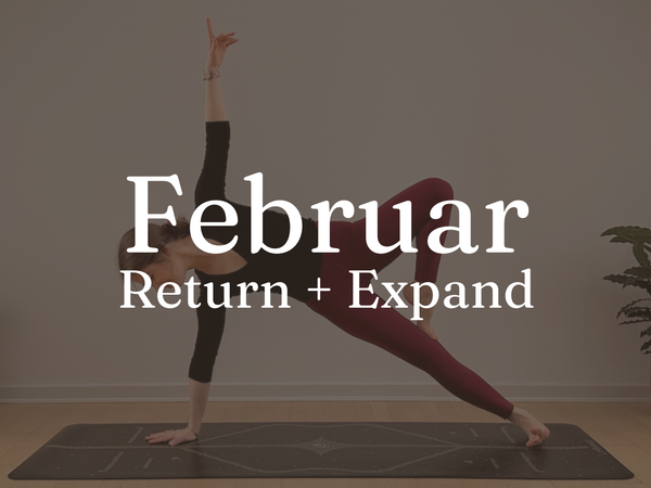 Return + Expand • 2 Monatspläne für Februar (4 Wochen)
