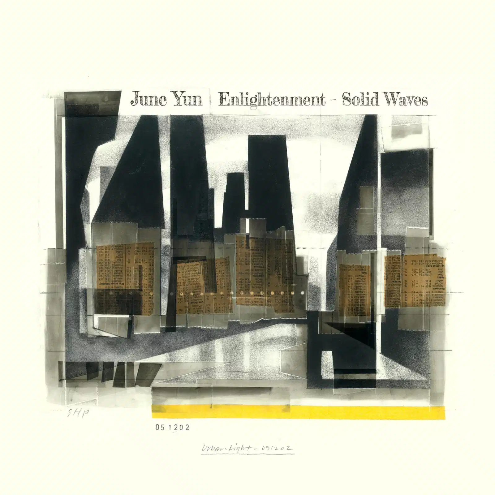 Enlightenment - Solid Waves album cover. Album Artwork by Seung-Hong Park