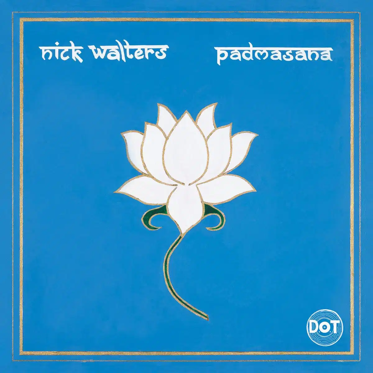 Padmāsana 2023. Album cover painted by Lorna Robertson