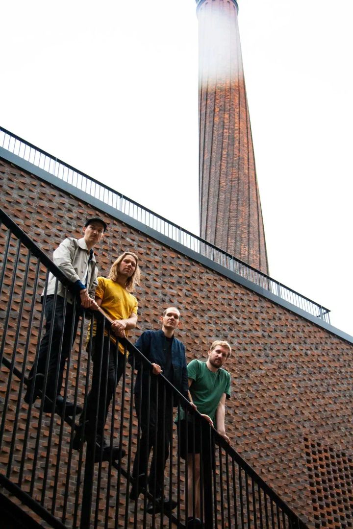 Portraitt of Victor Dybbroe, Martin Stender, Anders Vestergaard, and Mathias Holm