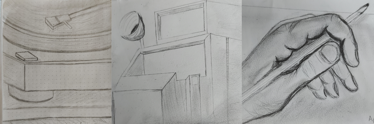 I can't stop sketching.