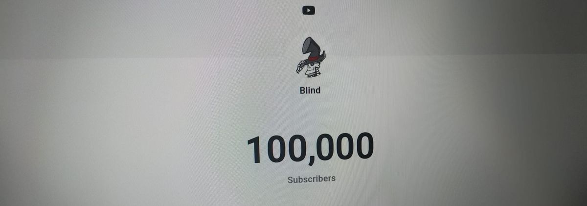 Celebrating a Hundred Thousand YouTube Subscribers.