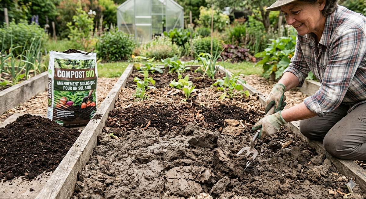 Pourquoi votre sol reste dur malgré le compost