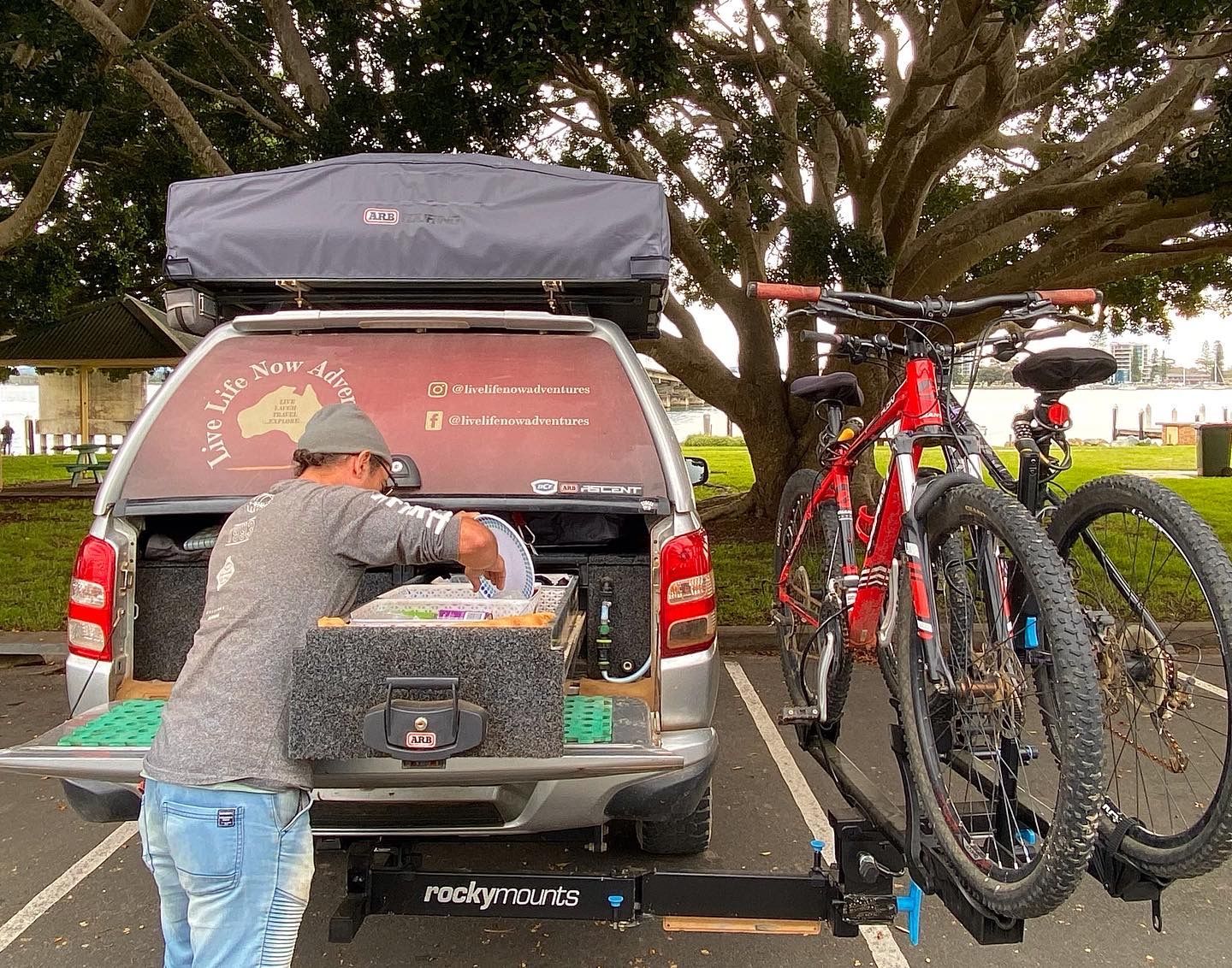 Rockymounts Swing Away Bike Rack