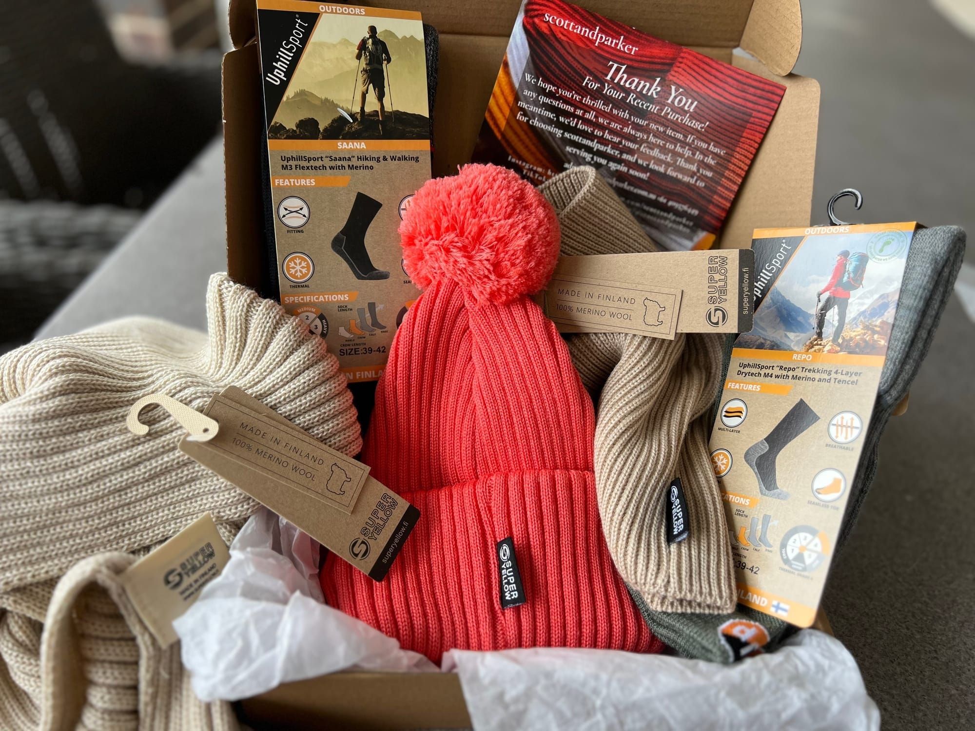 scottandparker Premium Merino Wool wear