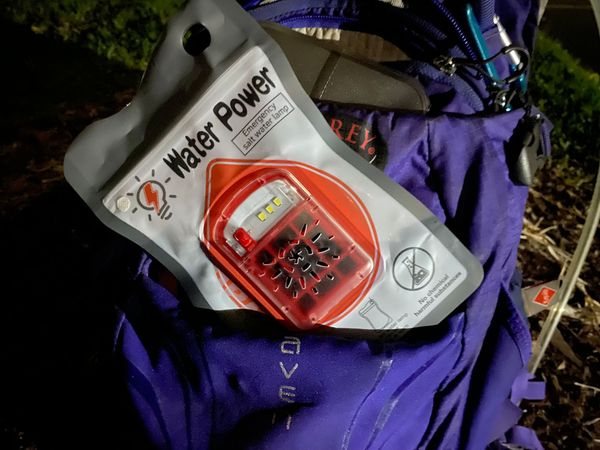 Water Powered Survival Light