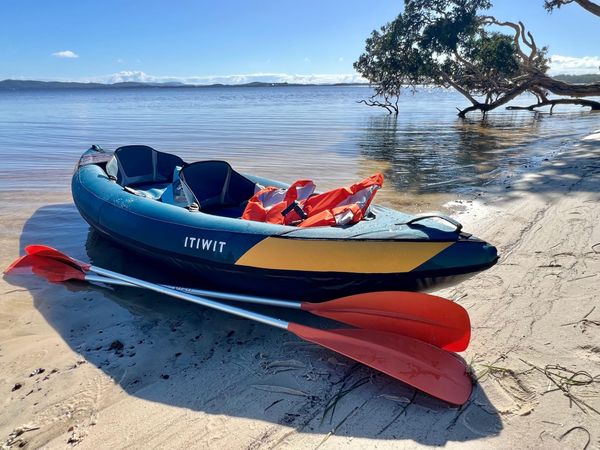 Decathlon- ITIWIT Inflatable Kayak and accessories