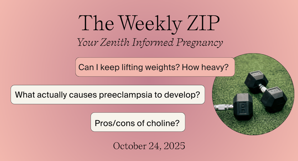 Choline, lifting heavy, and preeclampsia