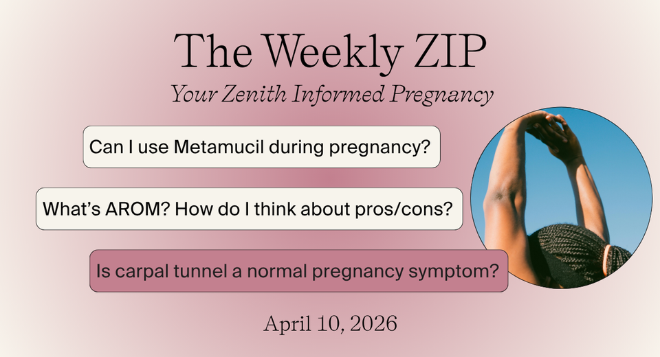 Metamucil, carpal tunnel and AROM